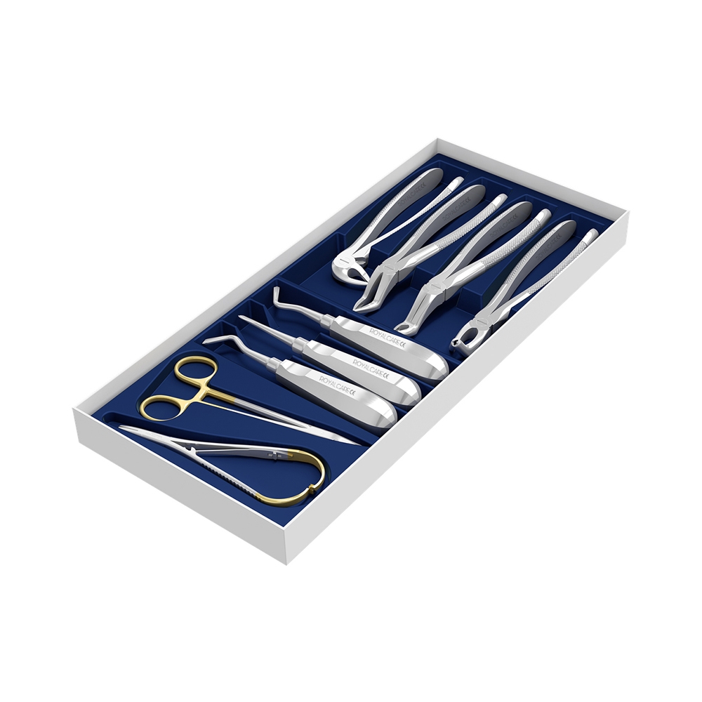 Forcep, Elevator & Needle Holder Set